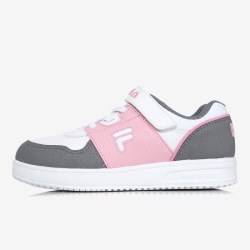 Fila Court Light - Poikien Ahdonghwa Kengät - Harmaa/Pinkki | FI-32934